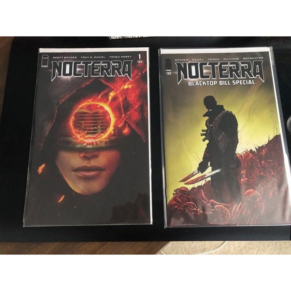 Nocterra #1 -Boss Logic Variant+Blacktop Bill Special VF Optioned-Scott Snyder